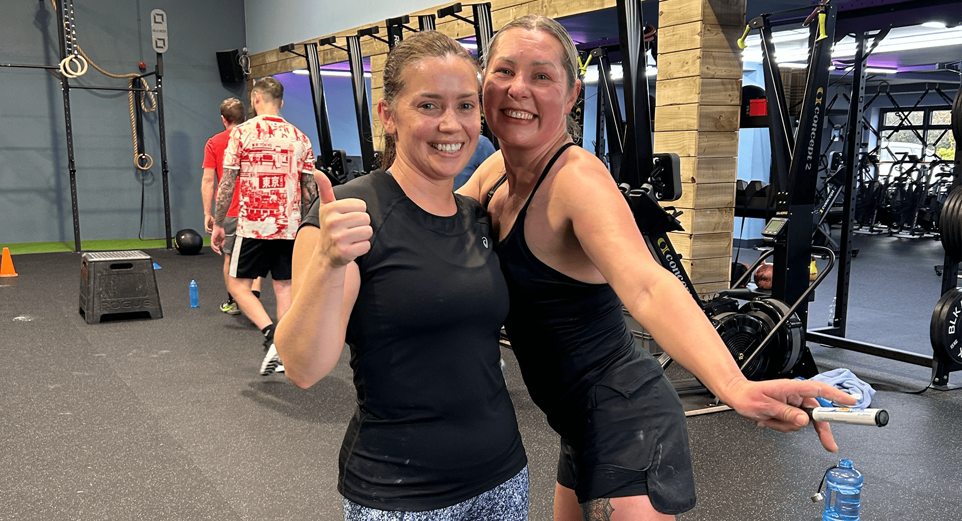 Women training together at Activate